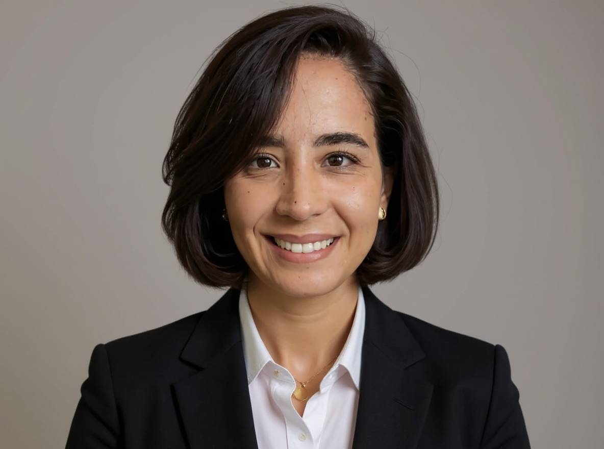 Professional business headshot example